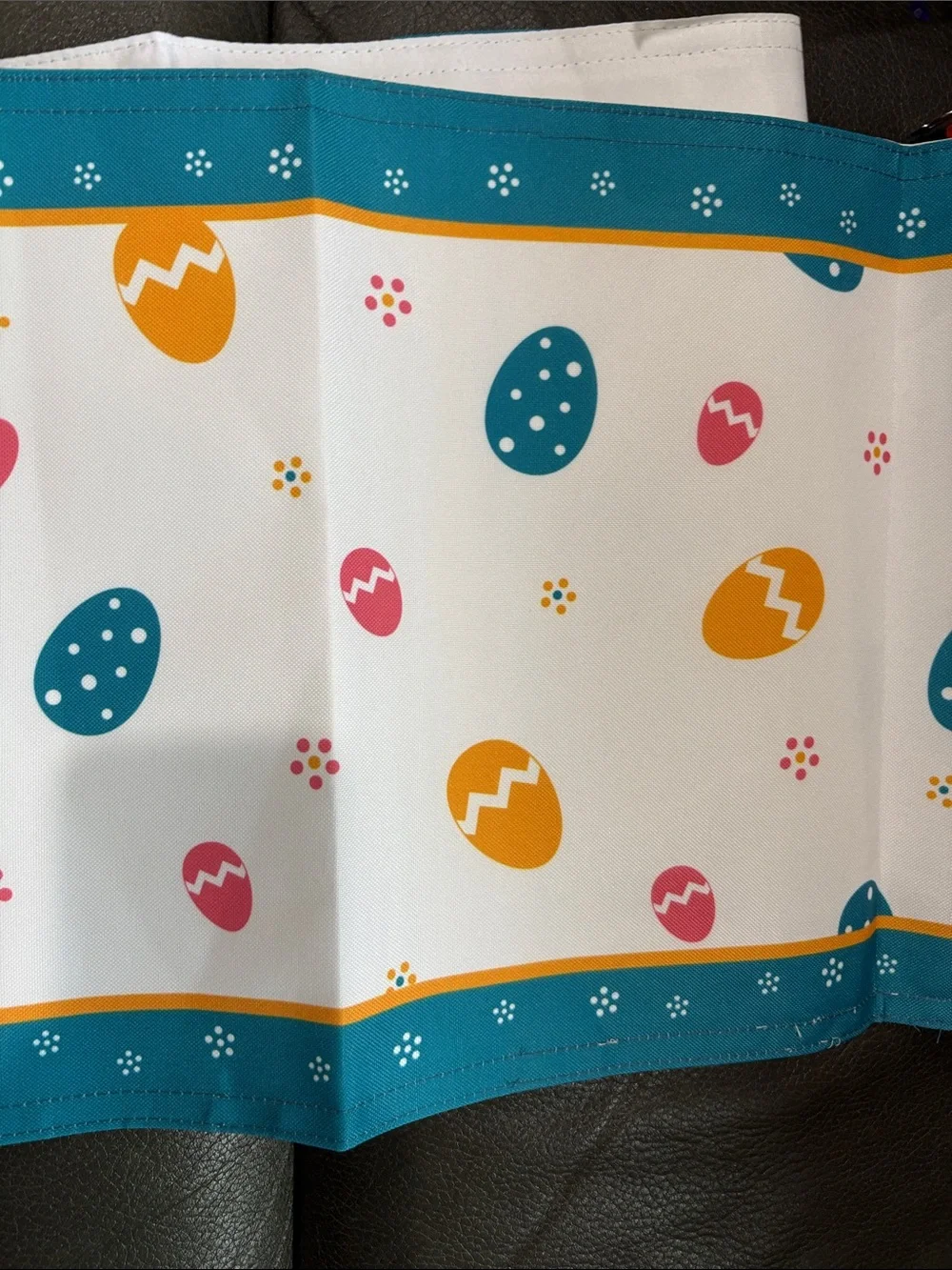 Temptations by Tara egg hunt polyester table runner 70 in length